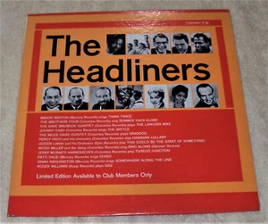 The Headliners Volume 2 LP - Picture 1 of 3