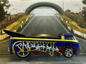 Hot Wheels  2014 GRATEFUL DEAD  VOLKSWAGEN DRAG TRUCK Metal Real Riders Loose - Picture 1 of 7