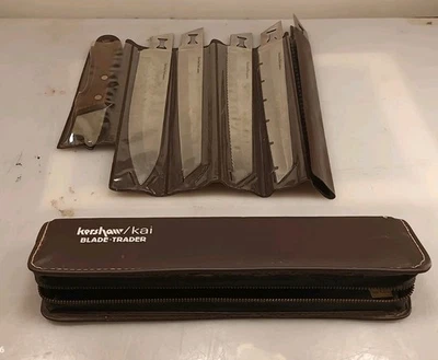 Conjunto de facas Kershaw BLADE TRADER JAPÃO 6 lâminas intercambiáveis vintage - Imagem 1 de 4