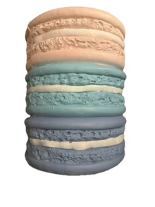 Viral TIKTOK Home Goods Pastel Color Macaron Macaroon Cookie Stool Side Table - Picture 1 of 1