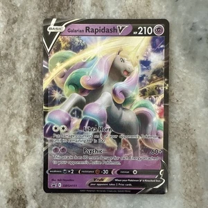 Galarian Rapidash V SWSH111 SWSH: Sword & Shield Promo Cards Pokémon Holo - Picture 1 of 6