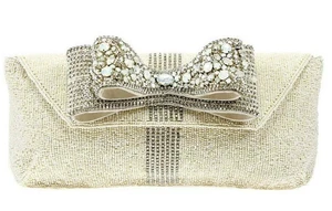 MARY FRANCES | BOLSO CLUTCH DE DISEÑADOR STARDUST ✪NUEVO✪ LINDO BOLSO RARO ARCO ESTRELLA EE. UU. - Imagen 1 de 11