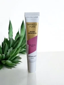 Max Factor Miracle Pure Infused Cream Blush Hyaluronic Acid 04 BLOOMING BERRY - Picture 1 of 3
