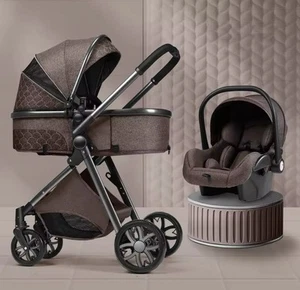 3in1 Pushchair Travel Newborn Car Seat System Buggy Stroller carrycot Baby Pram - Picture 1 of 1