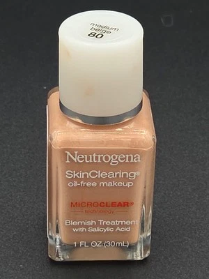 Neutrogena Skin Clearing Oil-Free Makeup Foundation - 30 BUFF, 1 Oz EXPIRED - Image 1 of 4