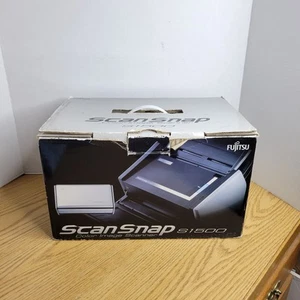 Fujitsu ScanSnap S1500 Duplex Color Document Scanner With Box And Power Supply - Bild 1 von 14