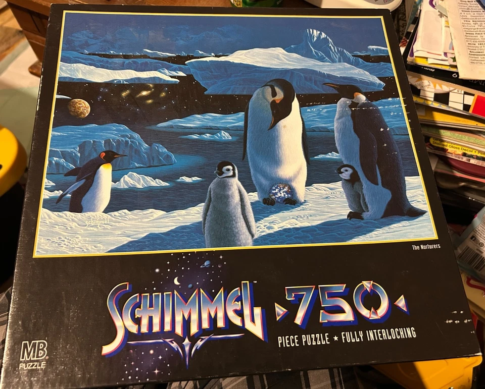 Schimmel Puzzle 750 Pezzi I Nurturers 1996 Nuovo/Sigillato - Immagine 1 di 1