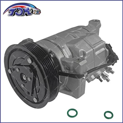 A/C Compressor w/ 6-Groove for Dodge Ram 1500 2500 2009-10 Ram 4500 5500 2011-23 - Image 1 of 4