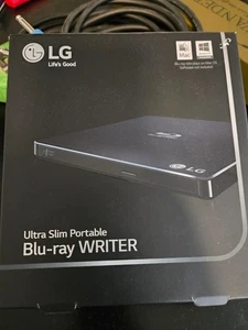 O.B.O. LG BP50NB40 USB 2.0 Slim Portable Blu-ray/ DVD Writer - Black - Afbeelding 1 van 3