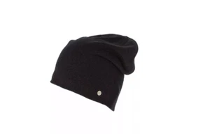 Bickley + Mitchell Merino Wool/Cashmere Ribbed Beanie - Picture 1 of 7