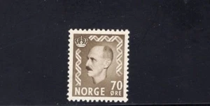Noruega 1956 70o King Haakon VII montado sin montar o nunca montado Sc 350 - Imagen 1 de 1