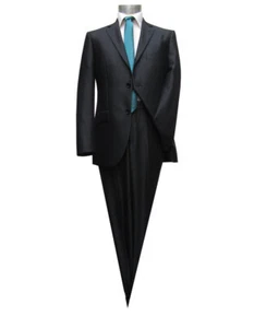 Herren Hochzeitsanzug glänzend gestreift*471* - Bild 1 von 2