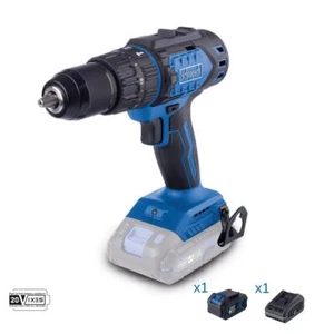 Trapano percussione 20v batteria 4.0Ah e caricabatteria ixes Scheppach bc-cd60-x - Picture 1 of 7