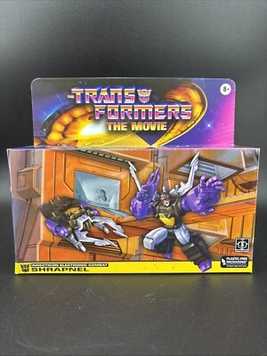 Transformers the Movie Retro Shrapnel Action Figure Hasbro 2023 - Image 1 of 4