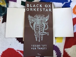 Black Ox Orkestar Promo Poster New! 12”x24” Constellation Records '04 Ver Tanzt? - Bild 1 von 7