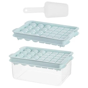 1 Set DIY Eiswürfel Eiskugeln Herstellung Form Lebensmittelqualität Eisschale Eiskugeln - Bild 1 von 12