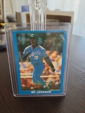 1989 BLUE Border #NNO Bo Jackson Blue  Kansas City Royals