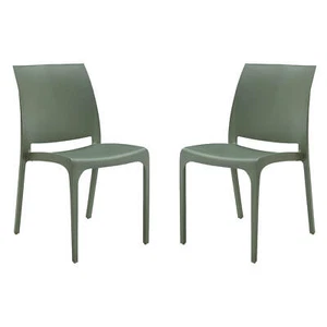 sedia da giardino in plastica set da 2 VOLGA - Foto 1 di 4