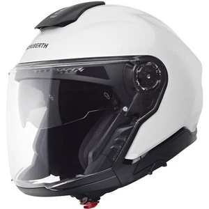 Motorrad Helm 63 (XXL) - Schuberth J2 Solid Jethelm - weiß - Bild 1 von 8