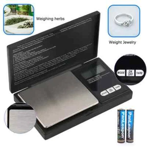 Pocket 1000g x 0.1g Digital Jewelry Gold Coin Gram Balance Weight Precise Scale - Picture 1 of 20