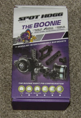 NEW Spot Hogg Boonie Single Pin Bow Sight- Dovetail, LH  .010 - 1 Pin SpotHogg - Image 1 of 4