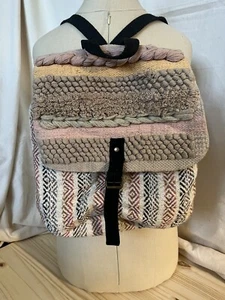 World Market Tapestry Design Backpack Woven - Picture 1 of 13