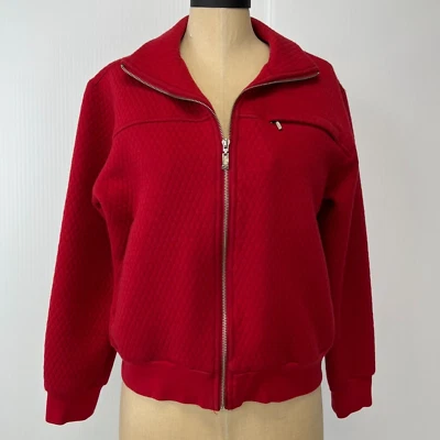 Chaqueta Glen Echo Mujer Mediana Acolchada Diamante Cremallera Abrigo Trabajo Fiesta Core Go Foto 1 de 4