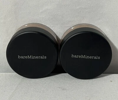 Lot of 2 BareMinerals All Over Face Color Faux Tan 1.5g / 0.05 Oz - New - Image 1 of 4