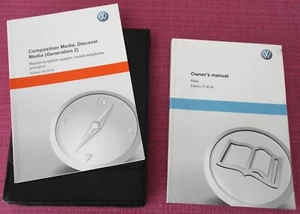 (2014 PRINT) VW / VOLKSWAGEN POLO (2014 - 2017) OWNERS MANUAL - HANDBOOK INC GTi - Picture 1 of 10