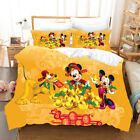 Mickey Wishes For Wealth Quilt Duvet Cover Queen Bedding Set Pillowcase