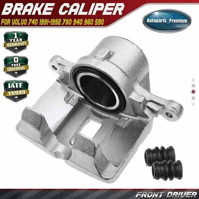 1x Front Left Disc Brake Caliper for Volvo 740 91-92 940 91-95 780 960 S90 V90 - Image 1 of 4