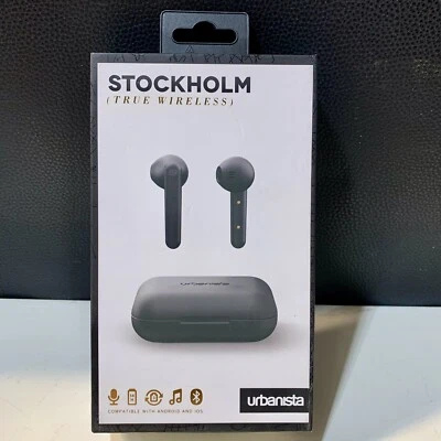 Urbanista Stockholm True Wireless Earbuds 14H Playtime Bluetooth 5.0 iOS Android - Image 1 of 4
