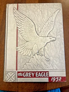 Programme annuaire vintage 1952 années 50 East Nashville High School The Grey Eagle - Photo 1/13