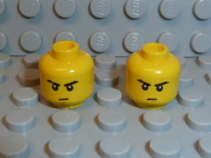 LEGO® Ninjago 2x Köpfe Head für Figur Jay ZX 3626bpb0524 njo004 njo016 NEU N21 - Bild 1 von 1