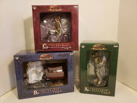 ICHIBAN KUJI Eren Levi Hanji Hange A B C Shingeki no Kyojin Attack on Titan Cover
