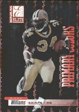 2001 Donruss Elite Primary Colors Saints Football Card #PC25 Ricky Williams /975