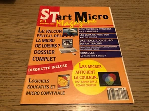 STart Micro Magazine 1 : Atari ST, Lynx, Jaguar, Falcon, etc. - Picture 1 of 3