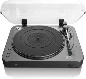 Lenco Turntable with Direct Encoding and Bluetooth, Black - Picture 1 of 1