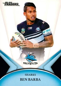 2016 Cronulla Sharks NRL Premiers ESP Traders Card - Ben Barba - Picture 1 of 3