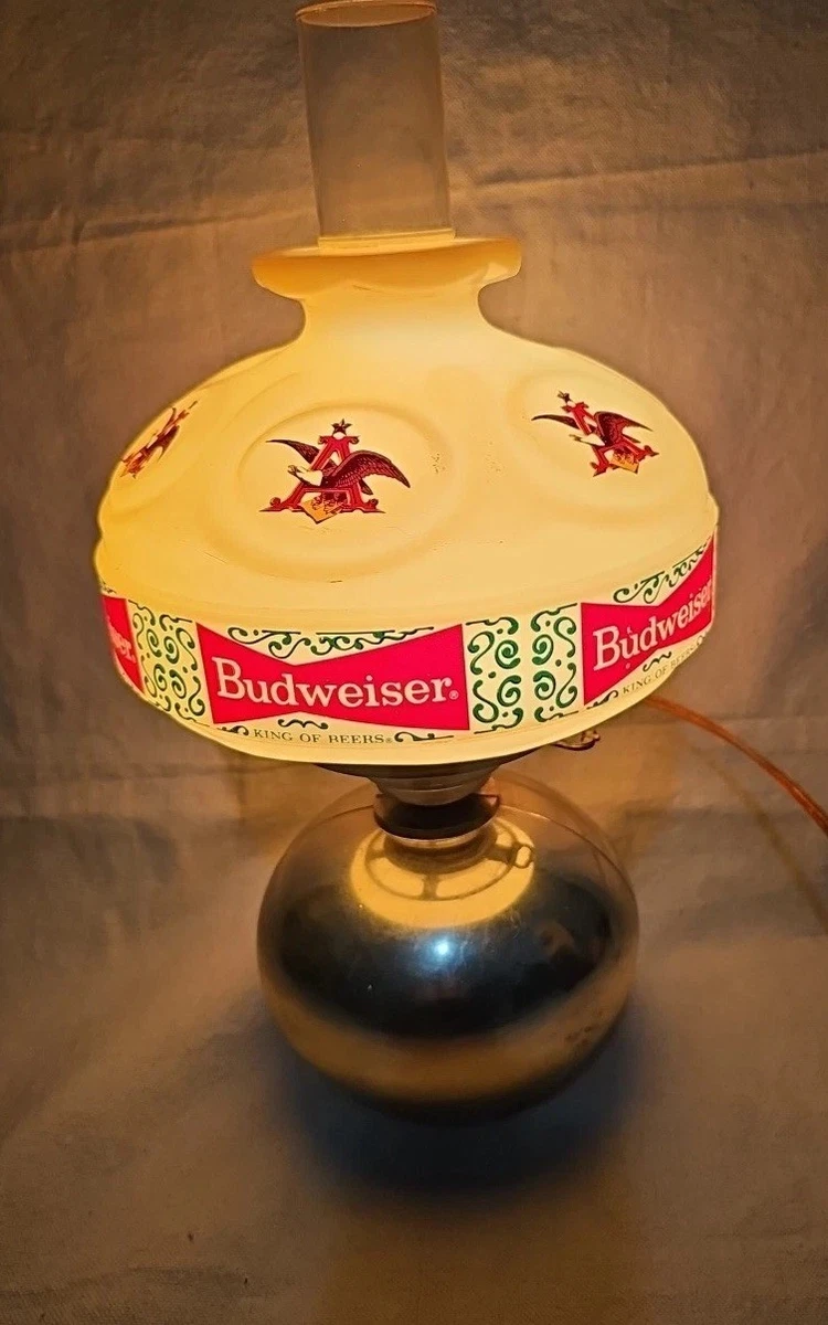 Beer Sconce In Collectible Budweiser Signs & Tins for sale | eBay