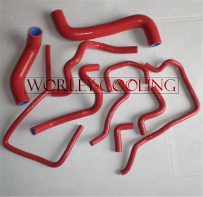 Manguera de radiador de silicona NJ para SUBARU IMPREZA WRX/STI 10 MK10 GRB/GH 2008-11 roja Foto 1 de 4