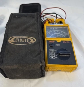 Probador de aislamiento/continuidad Megger BM101 con cables/sondas/estuche blando-SIN PROBAR - Imagen 1 de 15