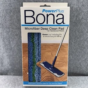 Bona Mop Head Microfiber Pad Replacement Deep Cleaning Hardwood Floors 18x5 - Picture 1 of 9