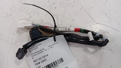 Chicote de fios Toyota Scion IQ tampa traseira do porta-malas escotilha 2011 2012 2013 20 - Imagem 1 de 4