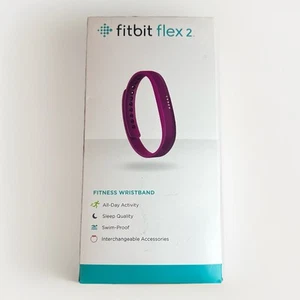 NUOVO Fitbit Flex 2 Health Activity Sleep Tracker Sport S & L Band Bluetooth aperto - Foto 1 di 2