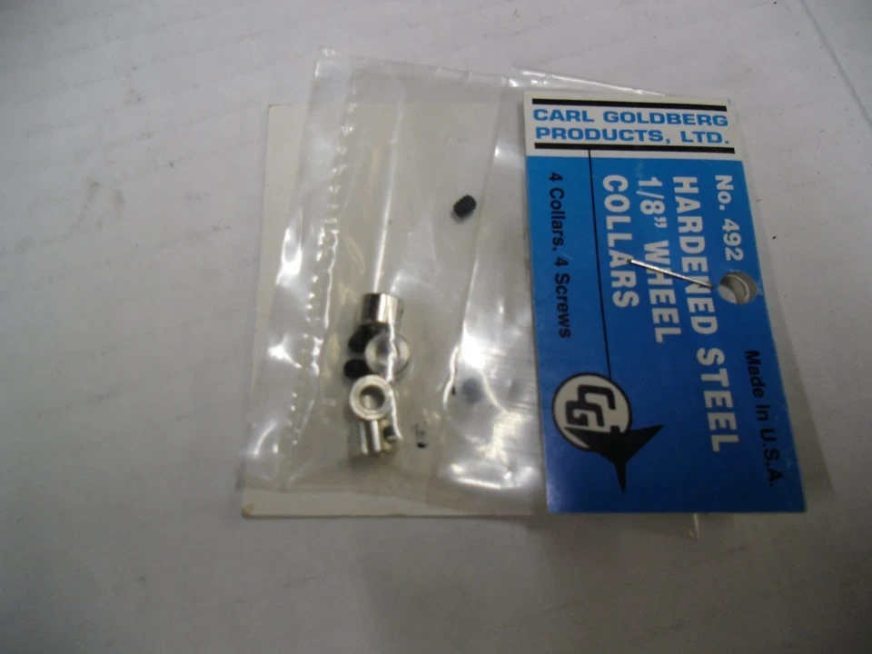 Collares de rueda endurecidos Goldberg 1/8 #492 Foto 1 de 1