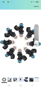 2Holes 12580681 Fuel Injectors for Buick for Rainier, for Cadillac for Escalade, - Picture 1 of 7