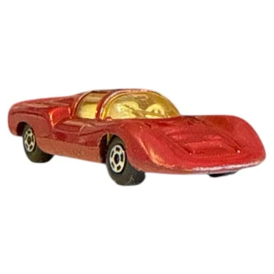 Matchbox Lesney Superfast 1970 rojo Porsche 910 blanco int #68 coche Inglaterra  Foto 1 de 4