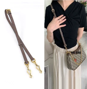 NUEVO Bandolera de Cuero Correa para el Hombro para Gucci GG Supreme Bolso Mensajero Vintage - Imagen 1 de 15