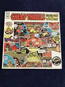 JANIS JOPLIN~Cheap Thrills. 1967 Vinyl Lp, Columbia. BEAUTIFUL! Not A Scratch!!! - Picture 1 of 3